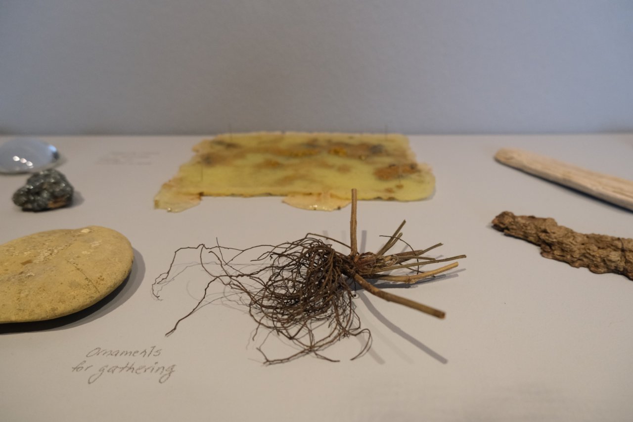 a table of artefacts